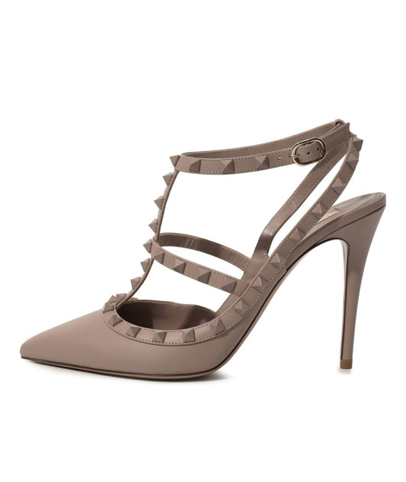 Кожаные туфли Valentino Rockstud
