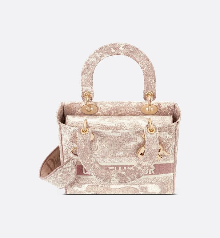 СУМКА Dior LADY D-LITE, МОДЕЛЬ СРЕДНЕГО ФОРМАТА