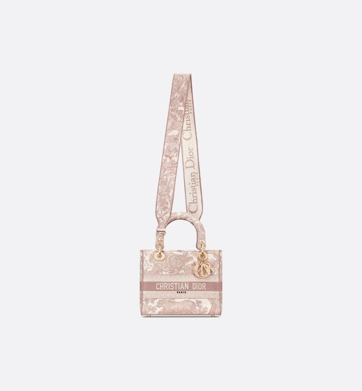 СУМКА Dior LADY D-LITE, МОДЕЛЬ СРЕДНЕГО ФОРМАТА