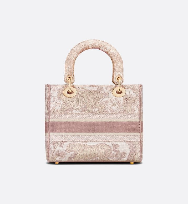 СУМКА Dior LADY D-LITE, МОДЕЛЬ СРЕДНЕГО ФОРМАТА