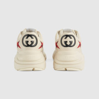 Gucci Женские кроссовки с принтом Rhyton Collection