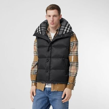 Пуховик Burberry СО СЪЕМНЫМИ РУКАВАМИ
