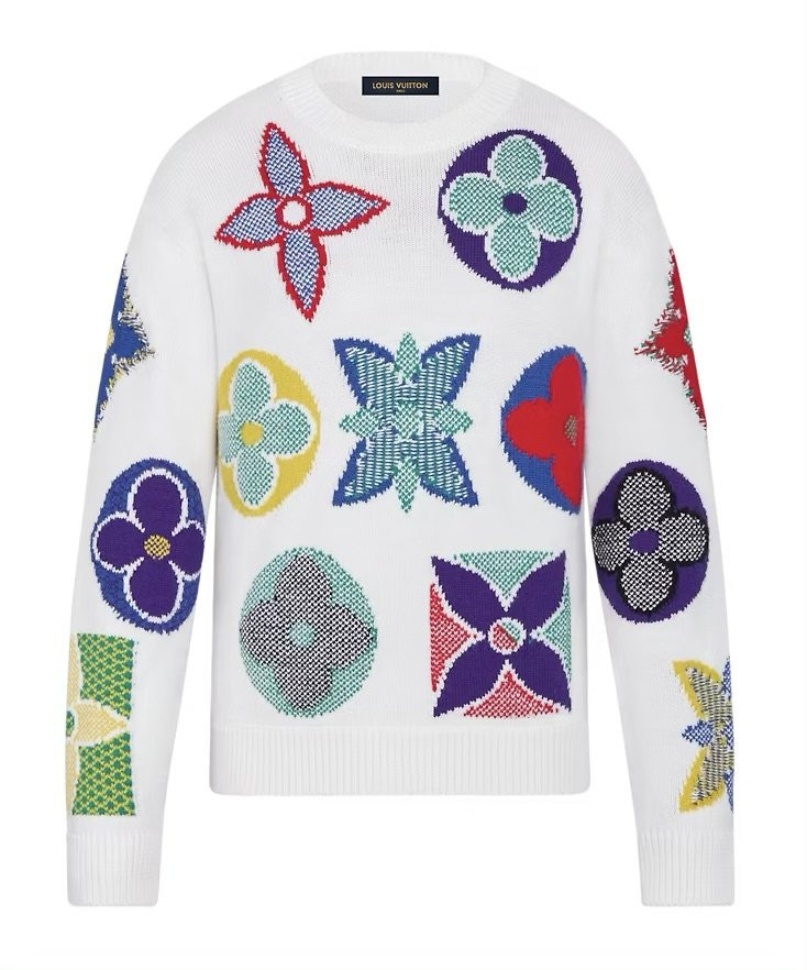Пуловер Louis Vuitton Multicolor Monogram