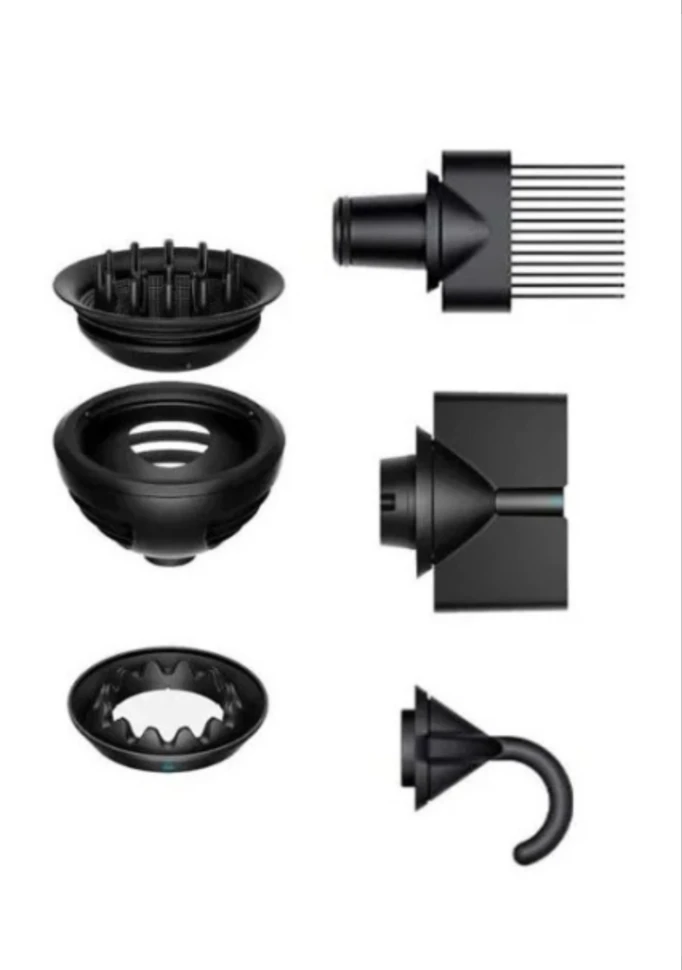 Фен Dyson Supersonic HD16, Nural Vinca Blue/Topaz orange (Синий)