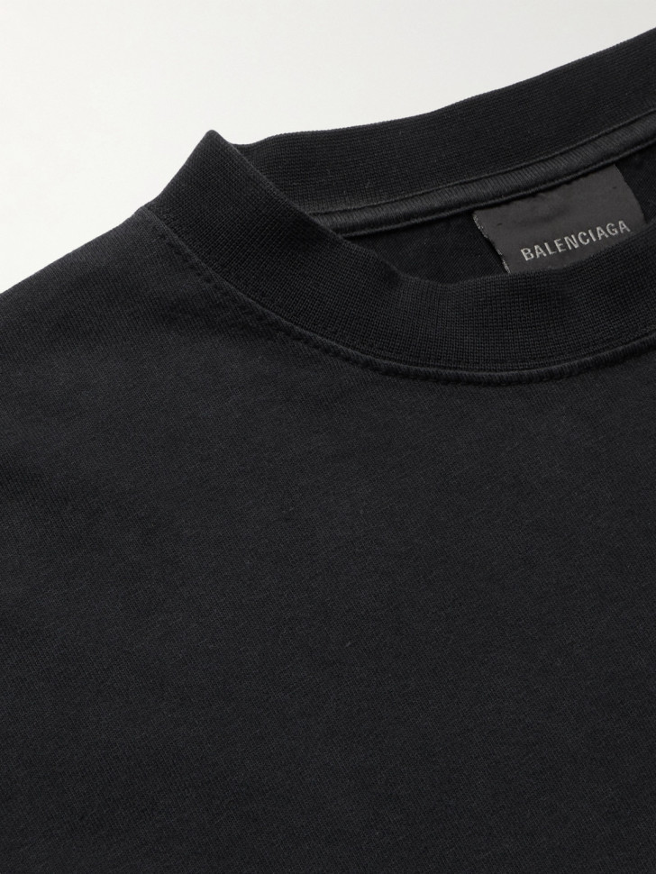 Футболка Balenciaga с логотипом