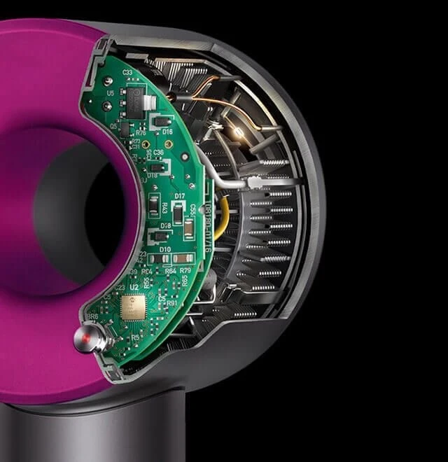 Фен Dyson Supersonic HD03, Purple, 4 насадки