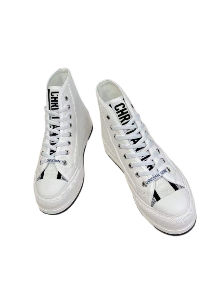Dior ВЫСОКИЕ СНИКЕРЫ НА ПЛАТФОРМЕ WALK'N'DIOR