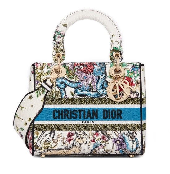 СУМКА Dior LADY D-LITE, МОДЕЛЬ СРЕДНЕГО ФОРМАТА