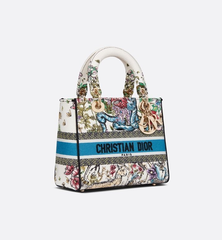 СУМКА Dior LADY D-LITE, МОДЕЛЬ СРЕДНЕГО ФОРМАТА