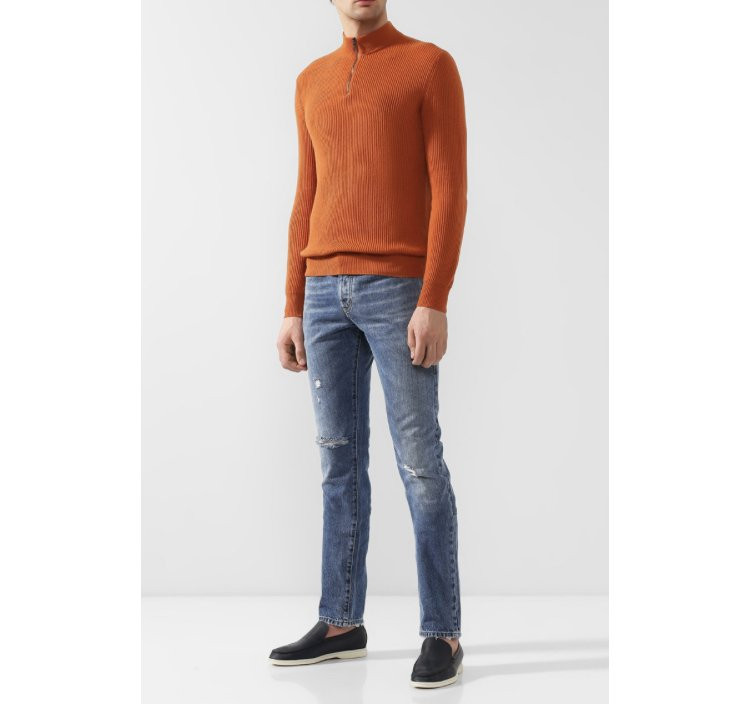 Loro Piana Кожаные лоферы Summer Walk