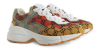 Gucci Женские кроссовки Rhyton GG Multicolor