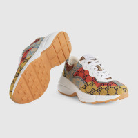 Gucci Женские кроссовки Rhyton GG Multicolor