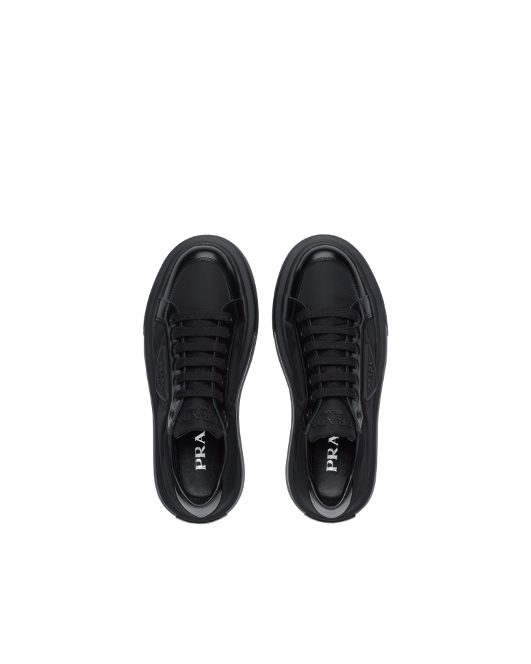Prada Кроссовки из нейлона и кожи Prada Macro