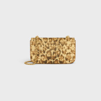 СУМКА Celine НА ЦЕПИ CLAUDE С ЛЕОПАРДОВЫМ ПРИНТОМ