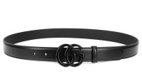 Ремень кожаный Gucci GG MARMONT