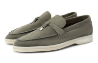 Loro Piana Замшевые лоферы Summer Charms Walk