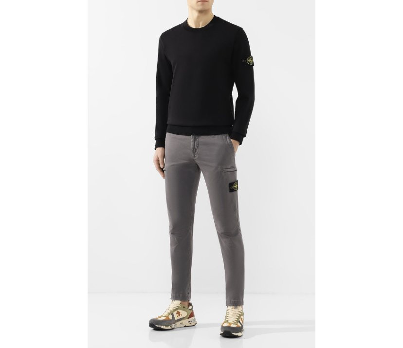Хлопковый свитшот STONE ISLAND