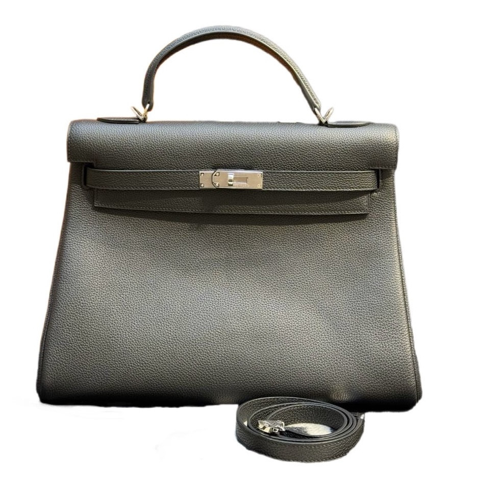 Сумка Hermes Kelly 35 Togo GRAPHITE GREY