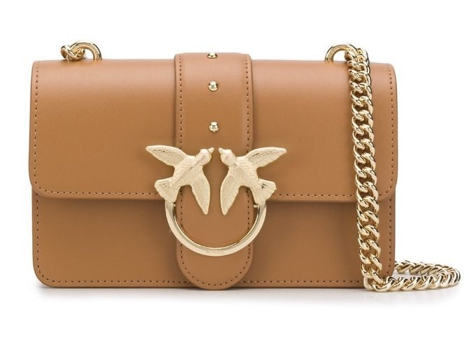 Сумка PINKO МИНИ LOVE BAG SIMPLY из кожи