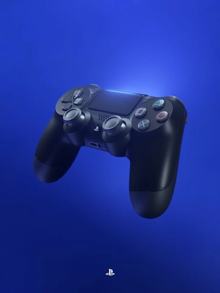 Геймпад Sony Dualshock 4V2, Black / Черный