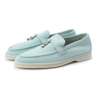 Loro Piana Замшевые лоферы Summer Charms Walk