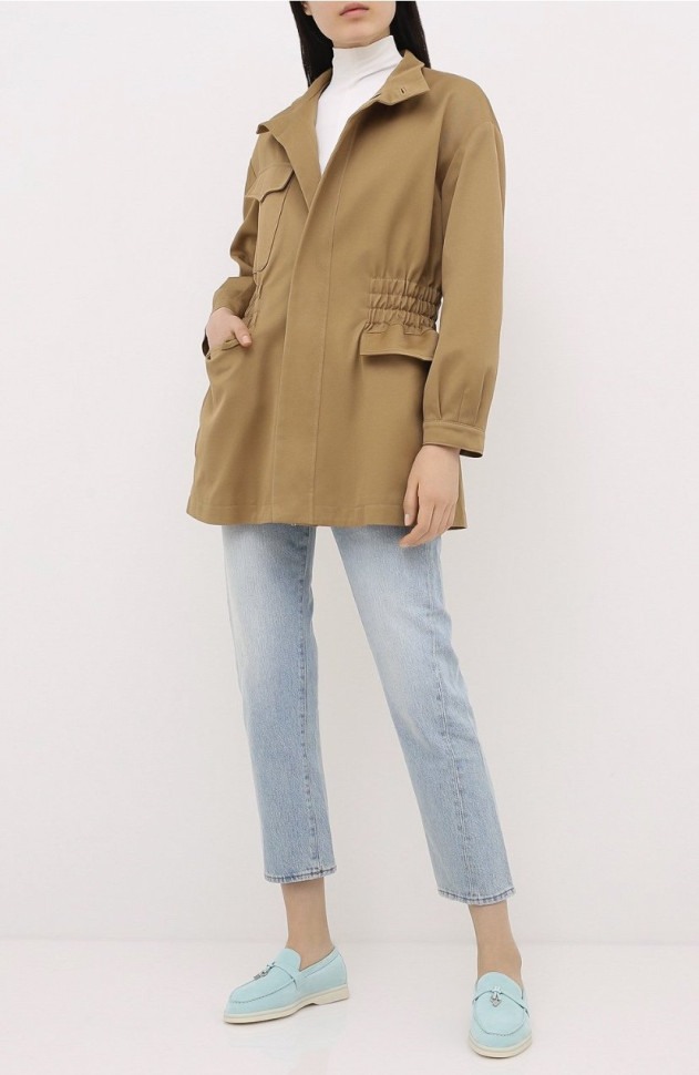 Loro Piana Замшевые лоферы Summer Charms Walk