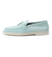 Loro Piana Замшевые лоферы Summer Charms Walk