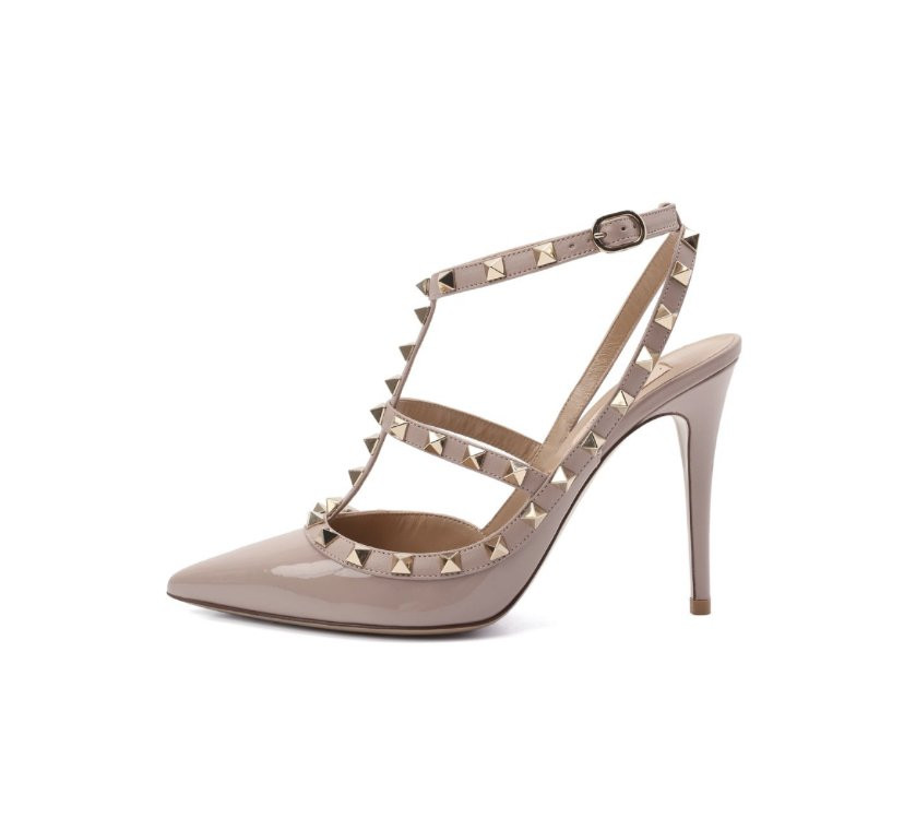 Кожаные туфли Valentino Rockstud