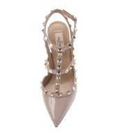 Кожаные туфли Valentino Rockstud