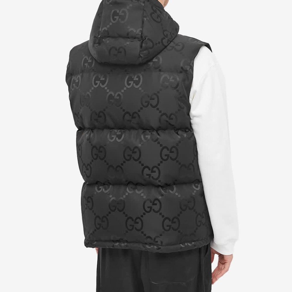 Жилет Gucci JUMBO GG из текстиля