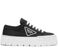 Prada Кеды Double Wheel на массивной подошве
