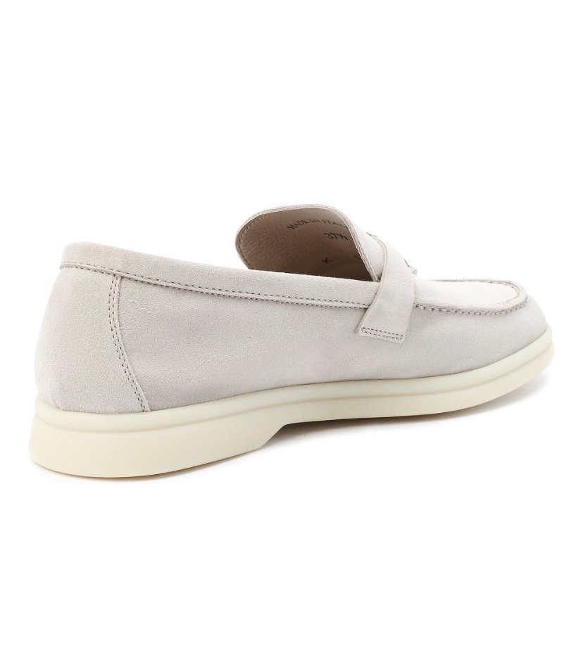 Loro Piana Замшевые лоферы Summer Charms Walk