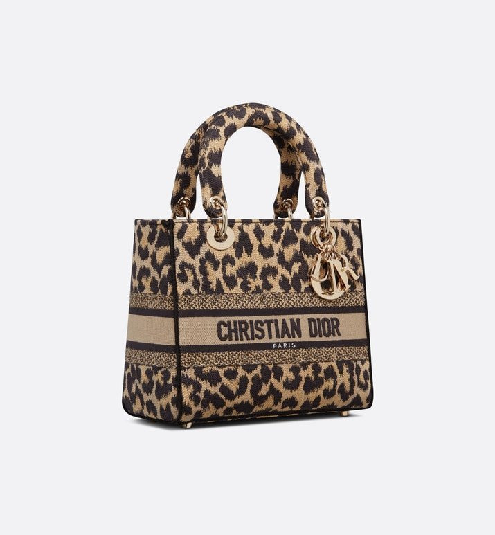 СУМКА Dior LADY D-LITE, МОДЕЛЬ СРЕДНЕГО ФОРМАТА