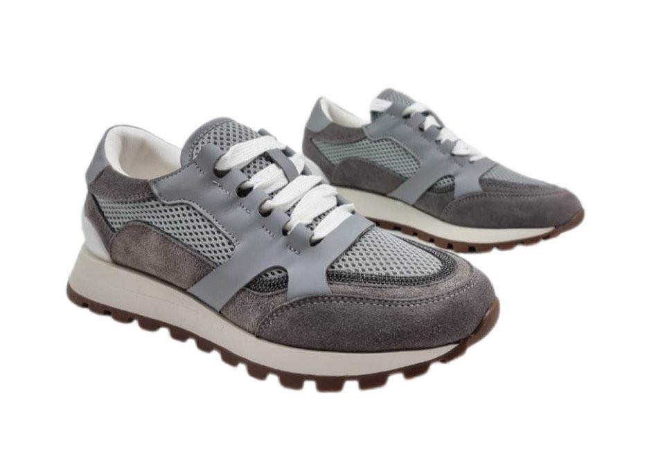 Brunello Cucinelli Комбинированные кроссовки