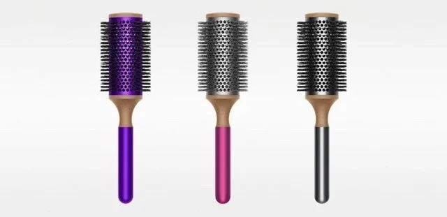 Расческа-брашинг Dyson 35mm, никель (Nickel)