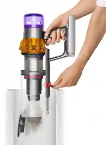 Беспроводной пылесос Dyson V15 Detect Absolute, Желтый/Фиолетовый