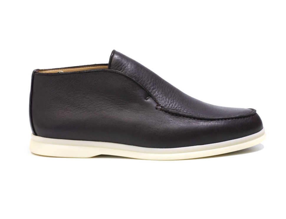 Loro Piana Кожаные лоферы Open Walk