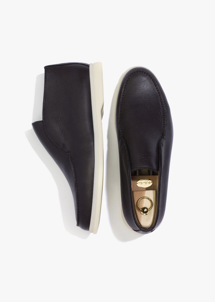 Loro Piana Кожаные лоферы Open Walk