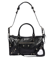 Кожаная сумка Balenciaga Neo Cagole