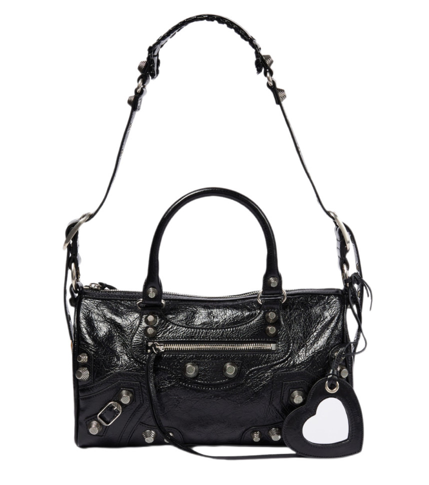 Кожаная сумка Balenciaga Neo Cagole