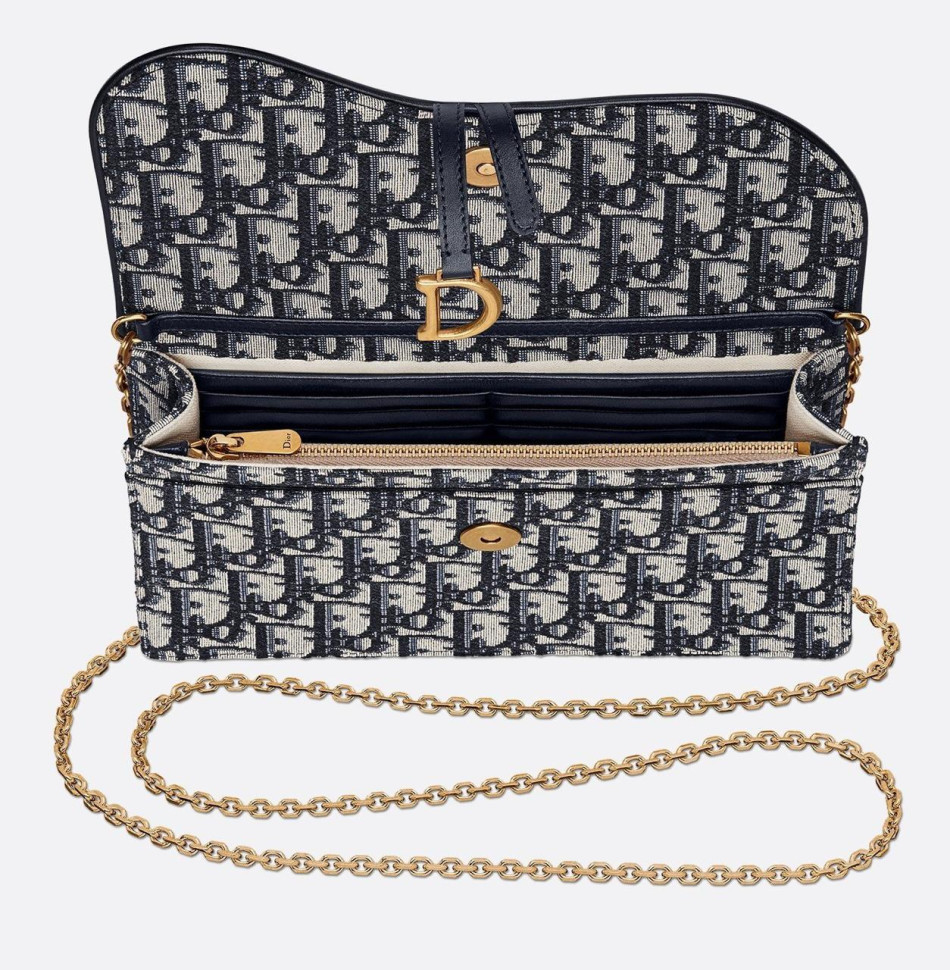Клатч Dior Oblique Saddle