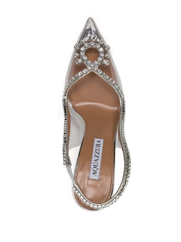Туфли AQUAZZURA Seduction Crystal 105