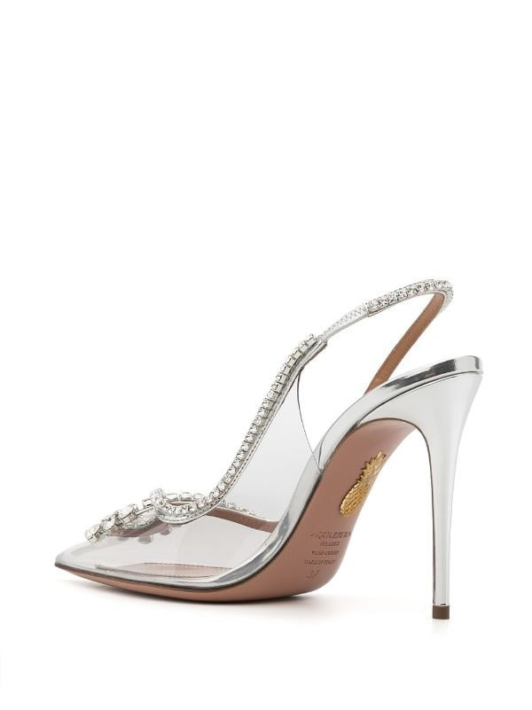 Туфли AQUAZZURA Seduction Crystal 105