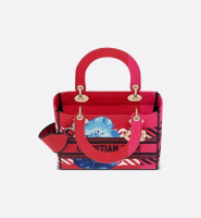 СУМКА Dior LADY D-LITE, МОДЕЛЬ СРЕДНЕГО ФОРМАТА