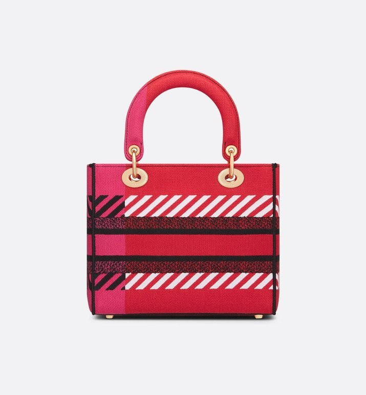 СУМКА Dior LADY D-LITE, МОДЕЛЬ СРЕДНЕГО ФОРМАТА