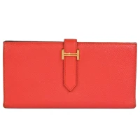 Длинный складной кошелек Hermes Bearn Souffle