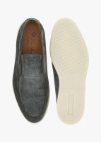 Loro Piana Замшевые лоферы Open Walk