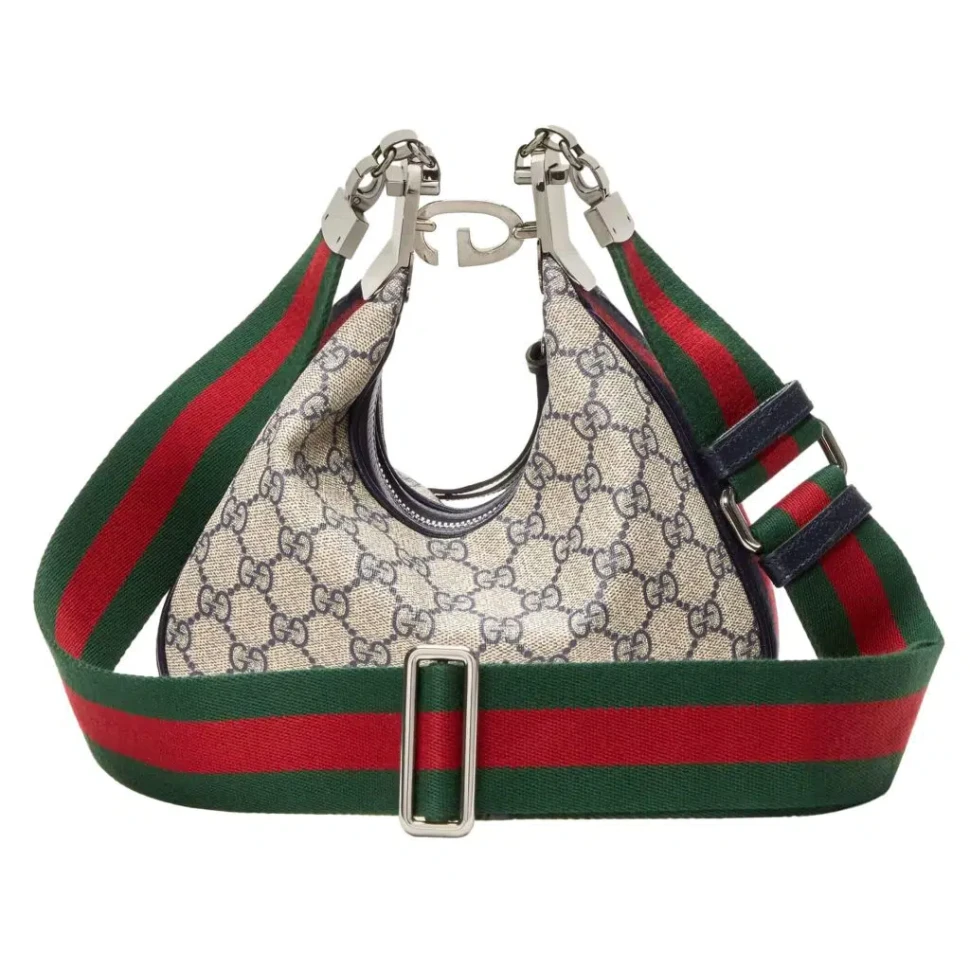 Маленькая сумка через плечо Gucci Attache