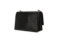 Сумка Saint Laurent Sunset medium с тиснением под крокодила