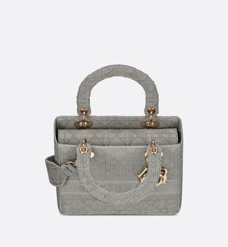 СУМКА Dior LADY D-LITE, МОДЕЛЬ СРЕДНЕГО ФОРМАТА